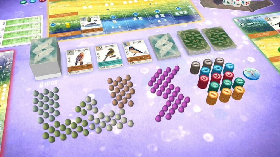Скриншот 4 из Tabletopia: Wingspan - European Expansion