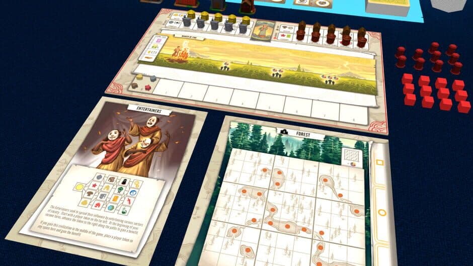 Скриншот 7 из Tabletopia: Tapestry