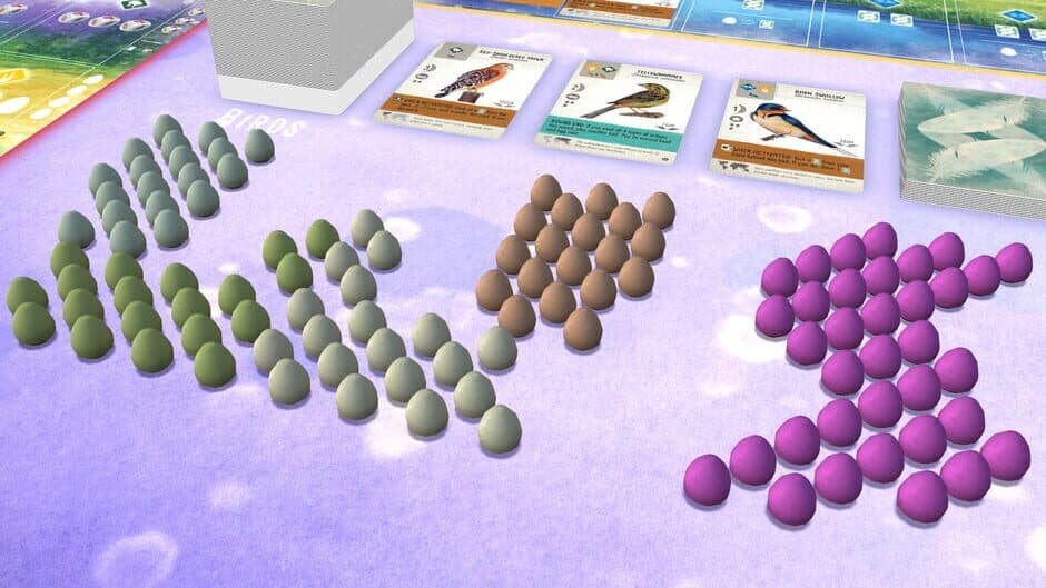 Скриншот 7 из Tabletopia: Wingspan - European Expansion