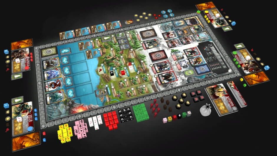 Скриншот 6 из Tabletopia: Champions of Midgard - Valhalla