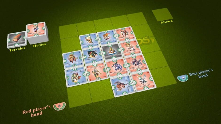 Скриншот 2 из Tabletopia: Sellswords + Olympus