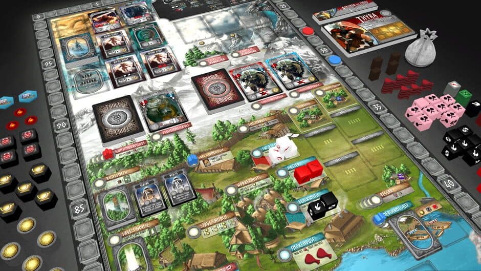 Скриншот 5 из Tabletopia: Champions of Midgard - Valhalla