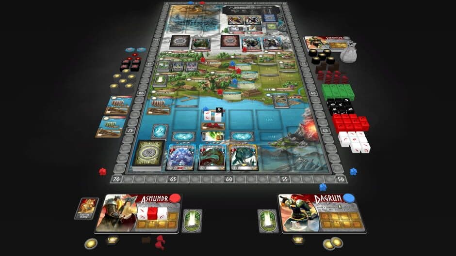 Скриншот 2 из Tabletopia: Champions of Midgard - The Dark Mountains