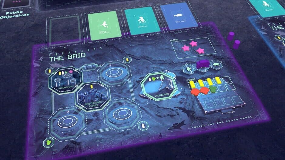 Скриншот 4 из Tabletopia: Aquanauts