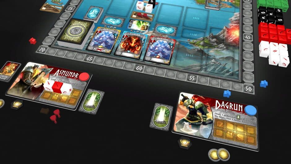Скриншот 4 из Tabletopia: Champions of Midgard - The Dark Mountains