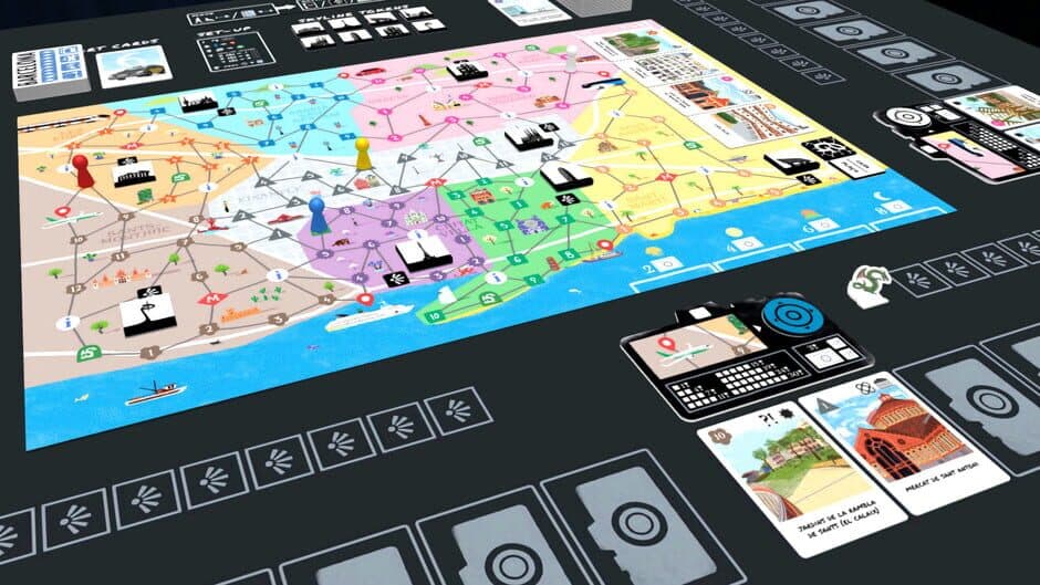 Скриншот 2 из Tabletopia: Zoom In Barcelona