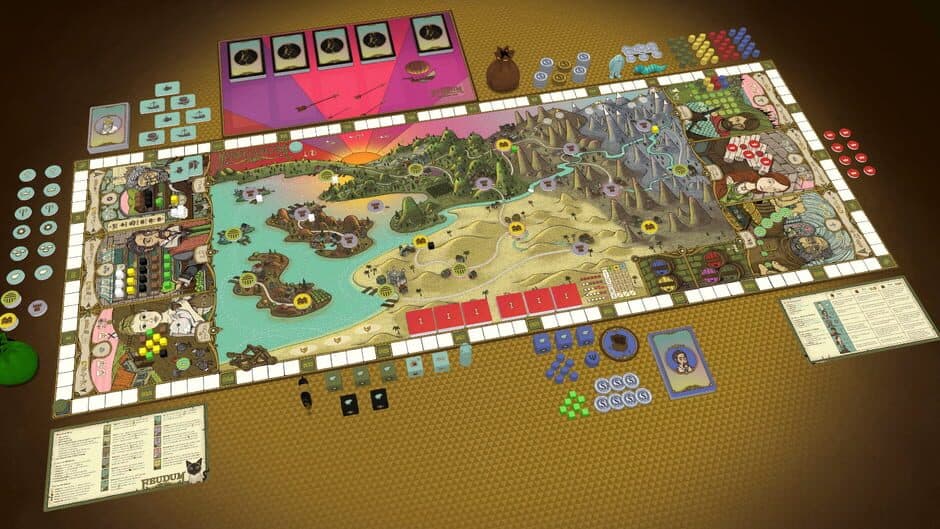 Скриншот 4 из Tabletopia: Feudum + Expansions