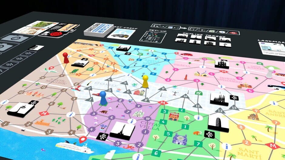 Скриншот 4 из Tabletopia: Zoom In Barcelona