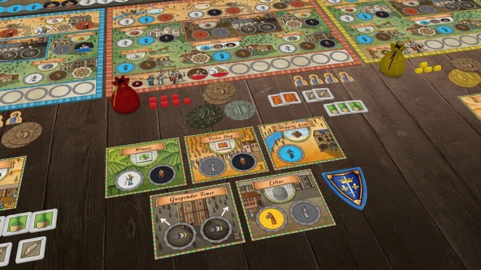 Скриншот 3 из Tabletopia: Orléans