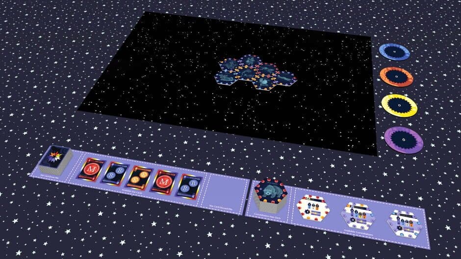 Скриншот 1 из Tabletopia: Constellations