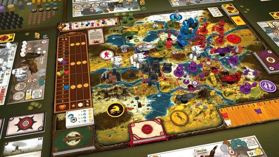 Скриншот 6 из Tabletopia: Scythe - The Wind Gambit + Invaders from Afar
