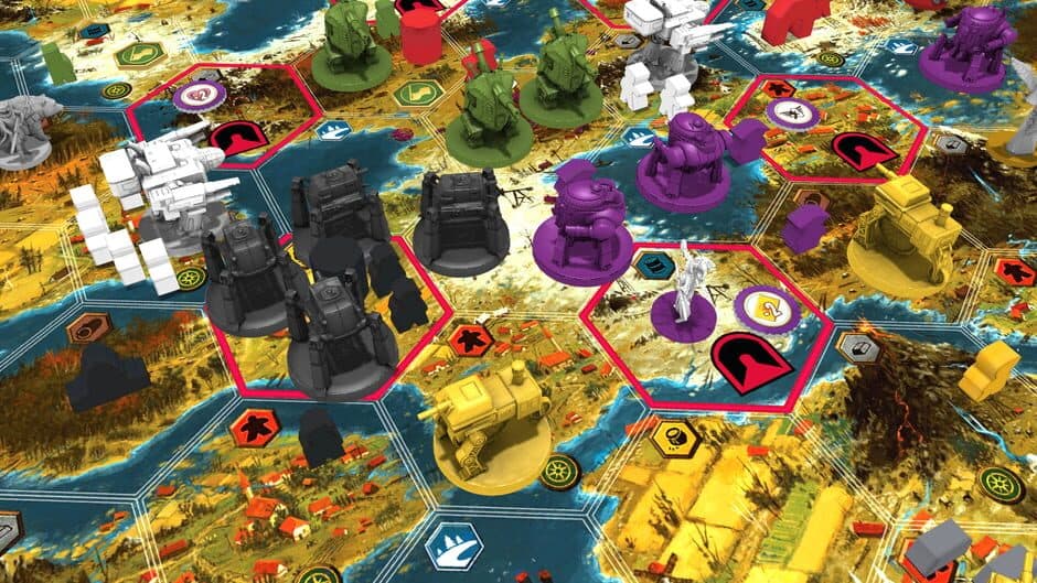 Скриншот 4 из Tabletopia: Scythe - The Wind Gambit + Invaders from Afar