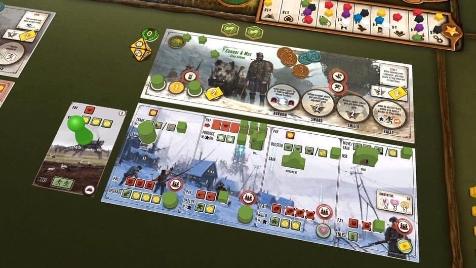 Скриншот 7 из Tabletopia: Scythe - The Wind Gambit + Invaders from Afar