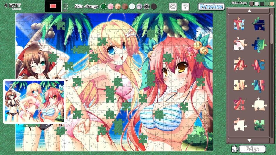 Скриншот 1 из Moe Jigsaw: Kamigakari Cross Heart! Pack