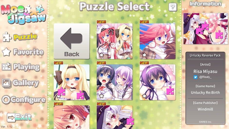 Скриншот 2 из Moe Jigsaw: Unlucky Reverse Pack