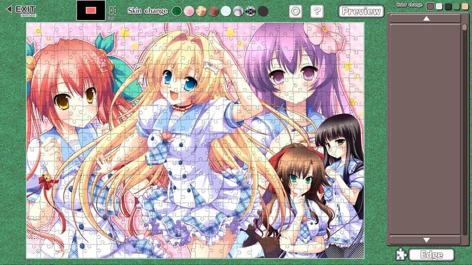 Скриншот 4 из Moe Jigsaw: Kamigakari Cross Heart! Pack