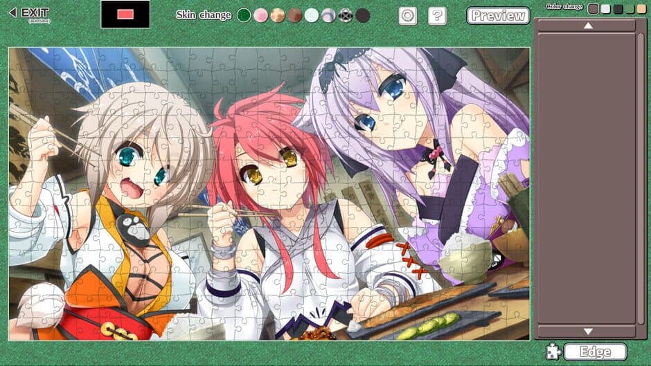 Скриншот 8 из Moe Jigsaw: Sengoku Koihime Pack