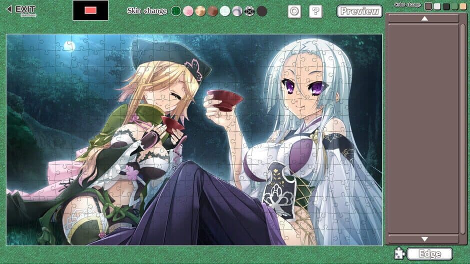 Скриншот 7 из Moe Jigsaw: Sengoku Koihime Pack