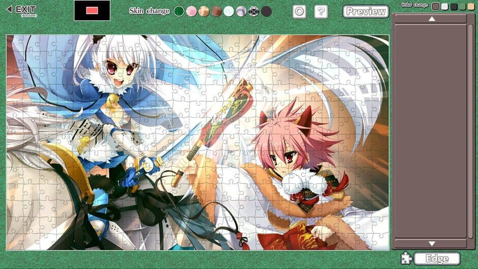 Скриншот 9 из Moe Jigsaw: Sengoku Koihime Pack