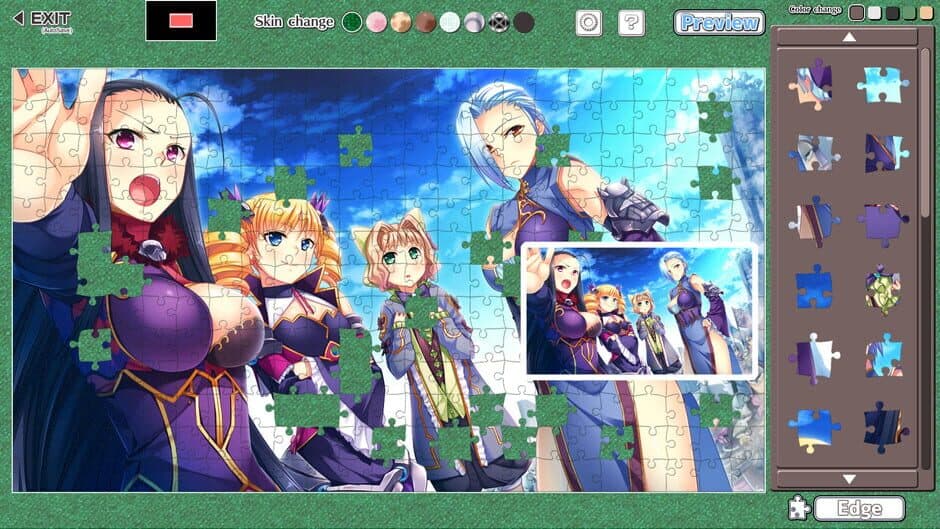 Скриншот 10 из Moe Jigsaw: Shin Koihime Musou Pack