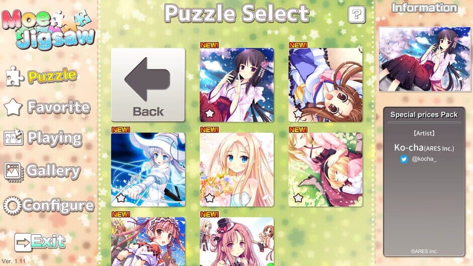 Скриншот 10 из Moe Jigsaw: Special prices Pack