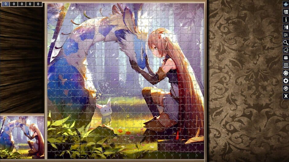 Скриншот 5 из Pixel Puzzles: Illustrations & Anime