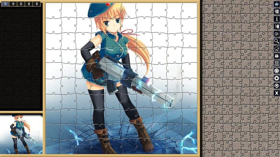 Скриншот 1 из Pixel Puzzles: Illustrations & Anime - Jigsaw Pack: Gun Girls