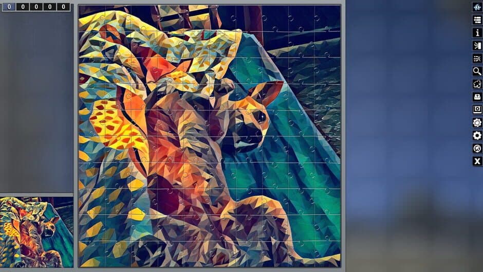 Скриншот 1 из Pixel Puzzles: Illustrations & Anime - Jigsaw Pack: Little Dogs