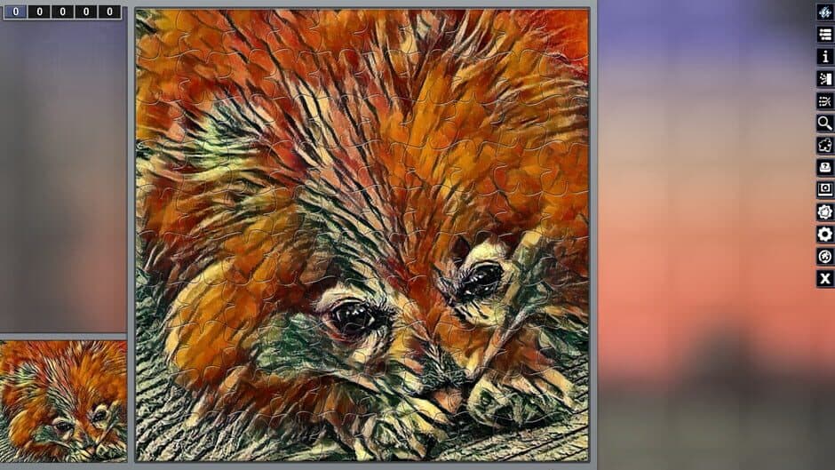 Скриншот 2 из Pixel Puzzles: Illustrations & Anime - Jigsaw Pack: Little Dogs