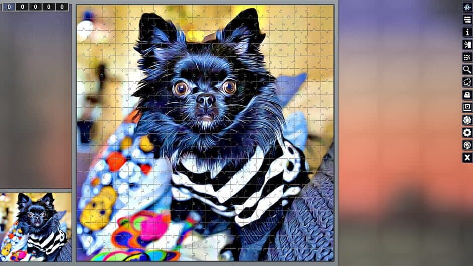 Скриншот 3 из Pixel Puzzles: Illustrations & Anime - Jigsaw Pack: Little Dogs
