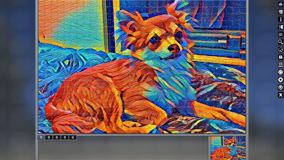 Скриншот 4 из Pixel Puzzles: Illustrations & Anime - Jigsaw Pack: Little Dogs