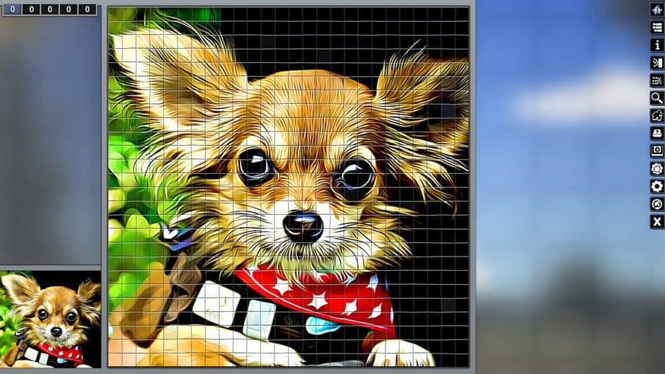 Скриншот 8 из Pixel Puzzles: Illustrations & Anime - Jigsaw Pack: Little Dogs