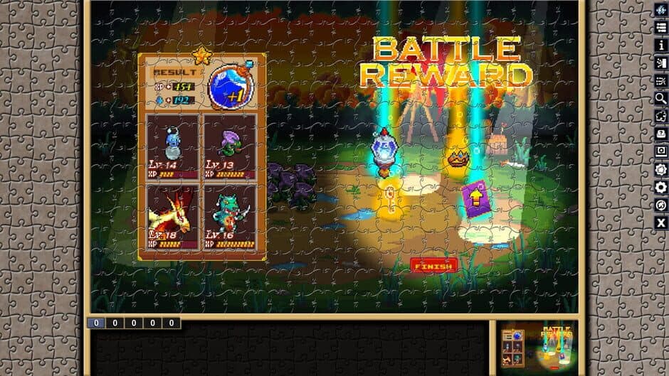 Скриншот 1 из Pixel Puzzles: Illustrations & Anime - Jigsaw Pack: Soul of Giga
