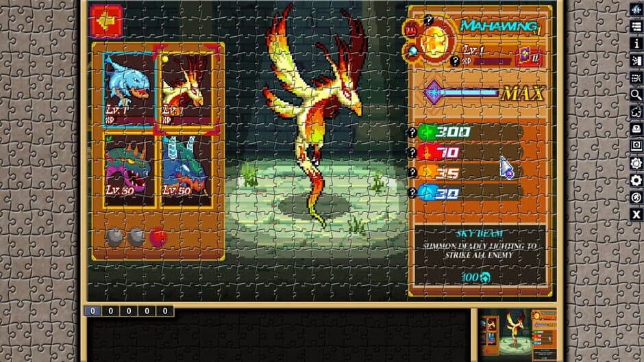 Скриншот 2 из Pixel Puzzles: Illustrations & Anime - Jigsaw Pack: Soul of Giga