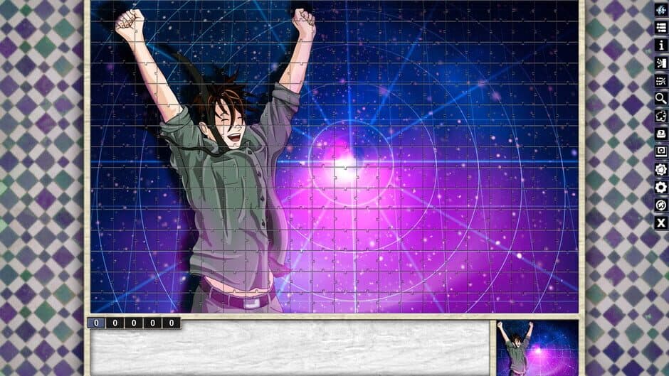 Скриншот 2 из Pixel Puzzles: Illustrations & Anime - Jigsaw Pack: Space