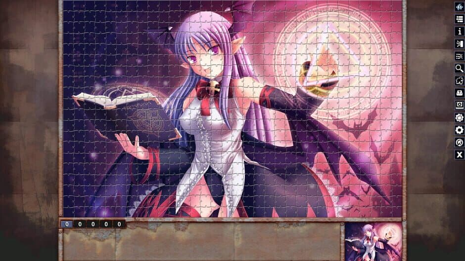 Скриншот 3 из Pixel Puzzles: Illustrations & Anime - Jigsaw Pack: Dark Sided