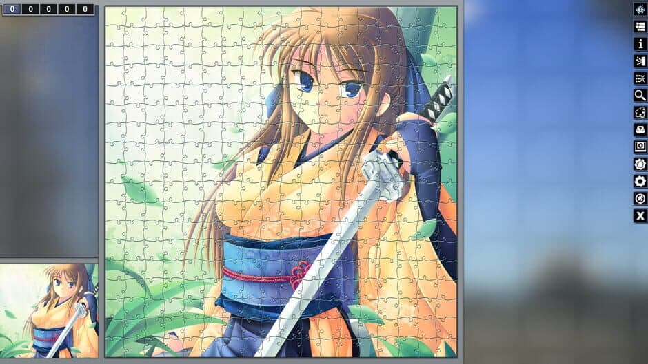 Скриншот 5 из Pixel Puzzles: Illustrations & Anime - Jigsaw Pack: Samurai