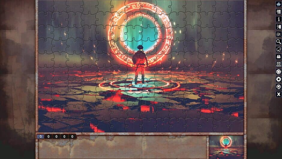 Скриншот 5 из Pixel Puzzles: Illustrations & Anime - Jigsaw Pack: Horror