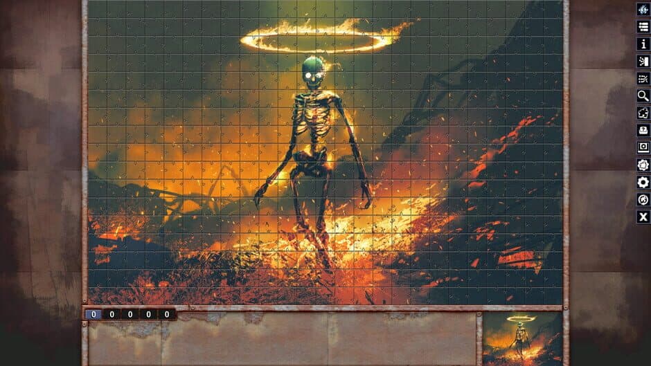 Скриншот 6 из Pixel Puzzles: Illustrations & Anime - Jigsaw Pack: Horror