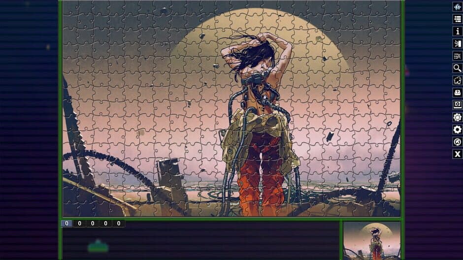 Скриншот 1 из Pixel Puzzles: Illustrations & Anime - Jigsaw Pack: Sci-Fi