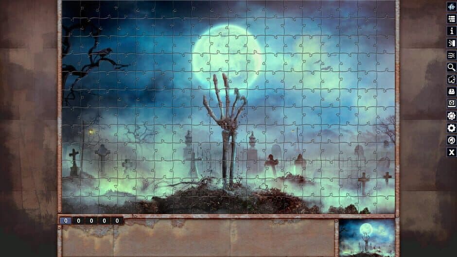 Скриншот 7 из Pixel Puzzles: Illustrations & Anime - Jigsaw Pack: Horror