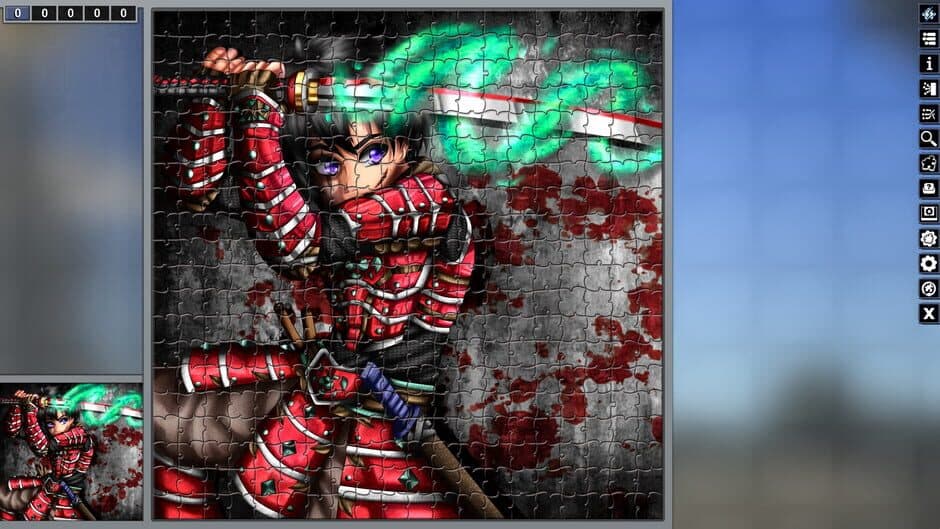 Скриншот 8 из Pixel Puzzles: Illustrations & Anime - Jigsaw Pack: Samurai