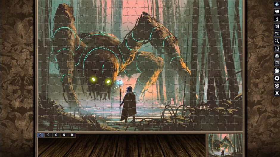 Скриншот 9 из Pixel Puzzles: Illustrations & Anime - Jigsaw Pack: Legendary Beasts
