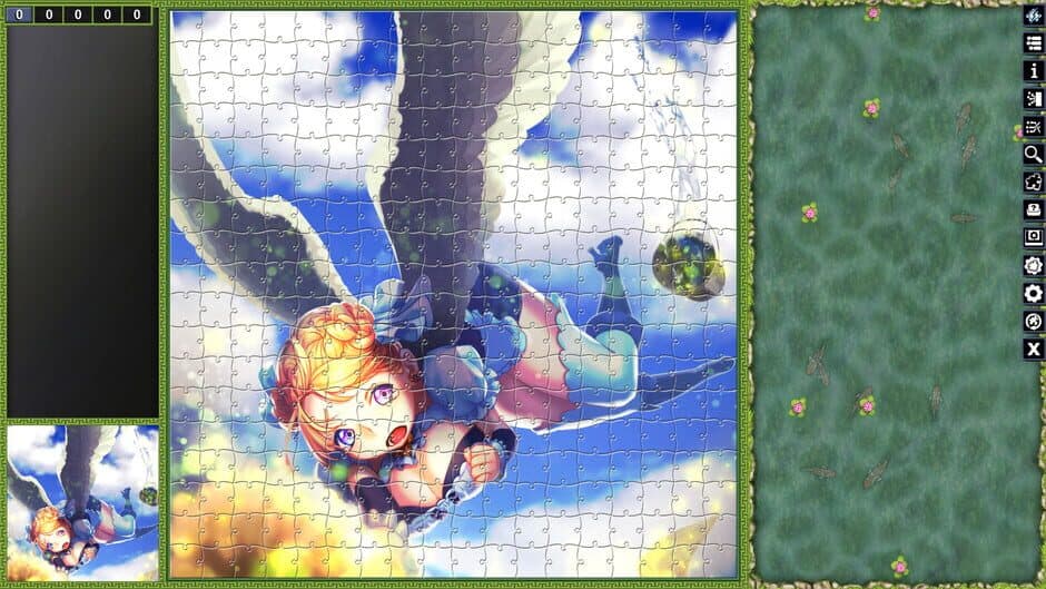Скриншот 2 из Pixel Puzzles: Illustrations & Anime - Jigsaw Pack: Angels