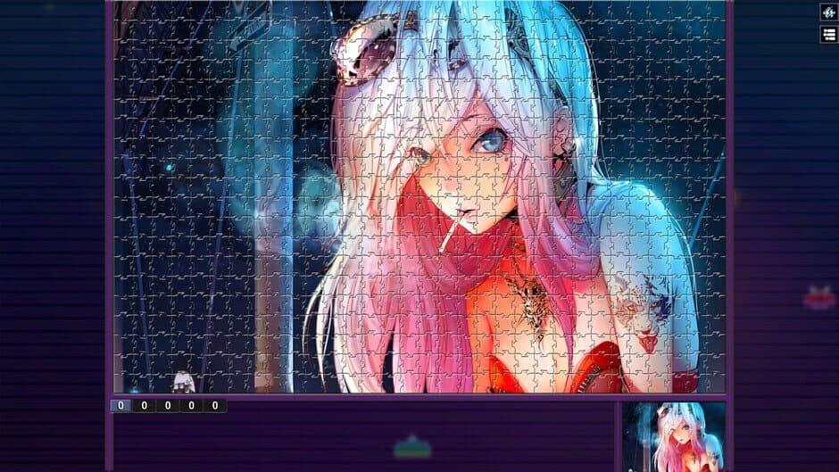 Скриншот 10 из Pixel Puzzles: Illustrations & Anime - Jigsaw Pack: Cyberpunk