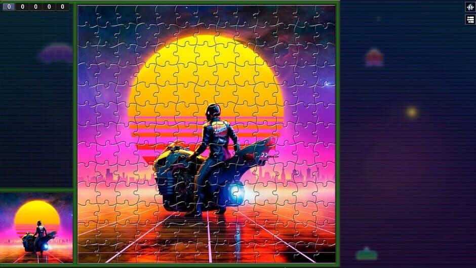 Скриншот 11 из Pixel Puzzles: Illustrations & Anime - Jigsaw Pack: Cyberpunk