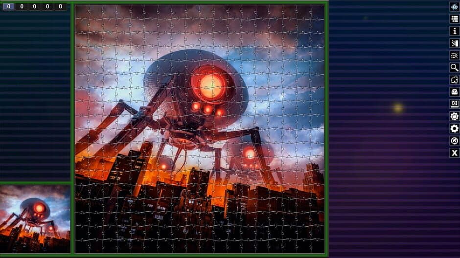 Скриншот 1 из Pixel Puzzles: Illustrations & Anime - Jigsaw Pack: Aliens