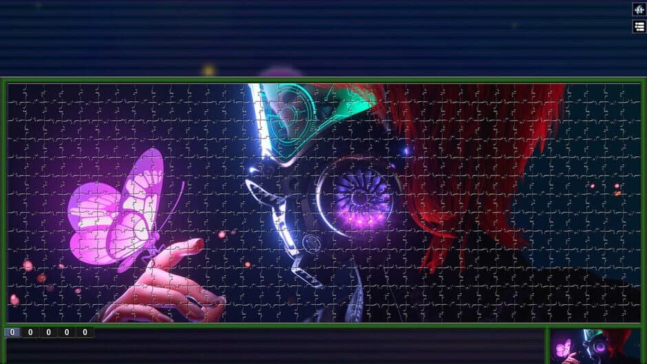 Скриншот 12 из Pixel Puzzles: Illustrations & Anime - Jigsaw Pack: Cyberpunk