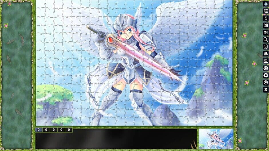 Скриншот 4 из Pixel Puzzles: Illustrations & Anime - Jigsaw Pack: Angels