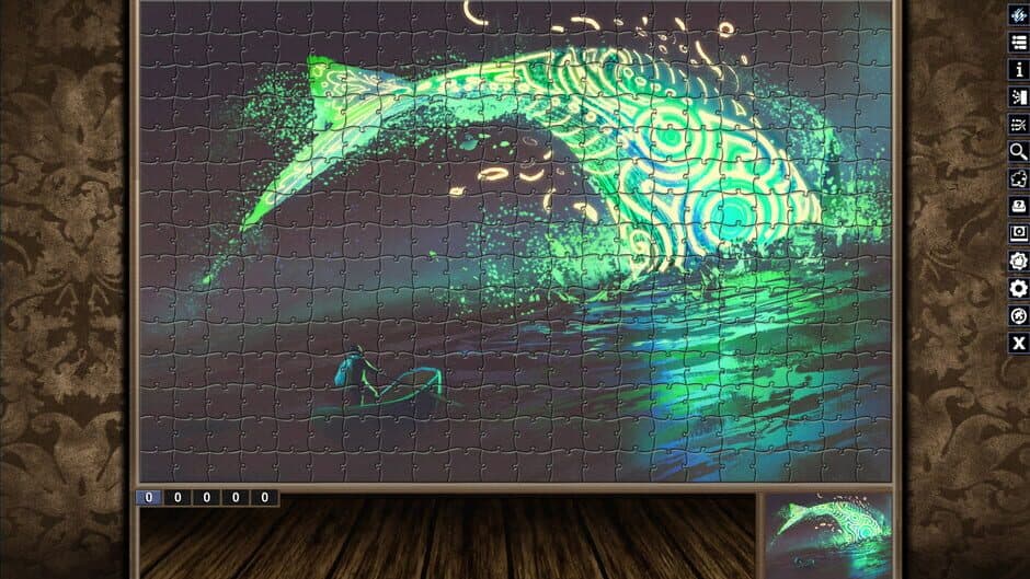 Скриншот 4 из Pixel Puzzles: Illustrations & Anime - Jigsaw Pack: Legendary Beasts